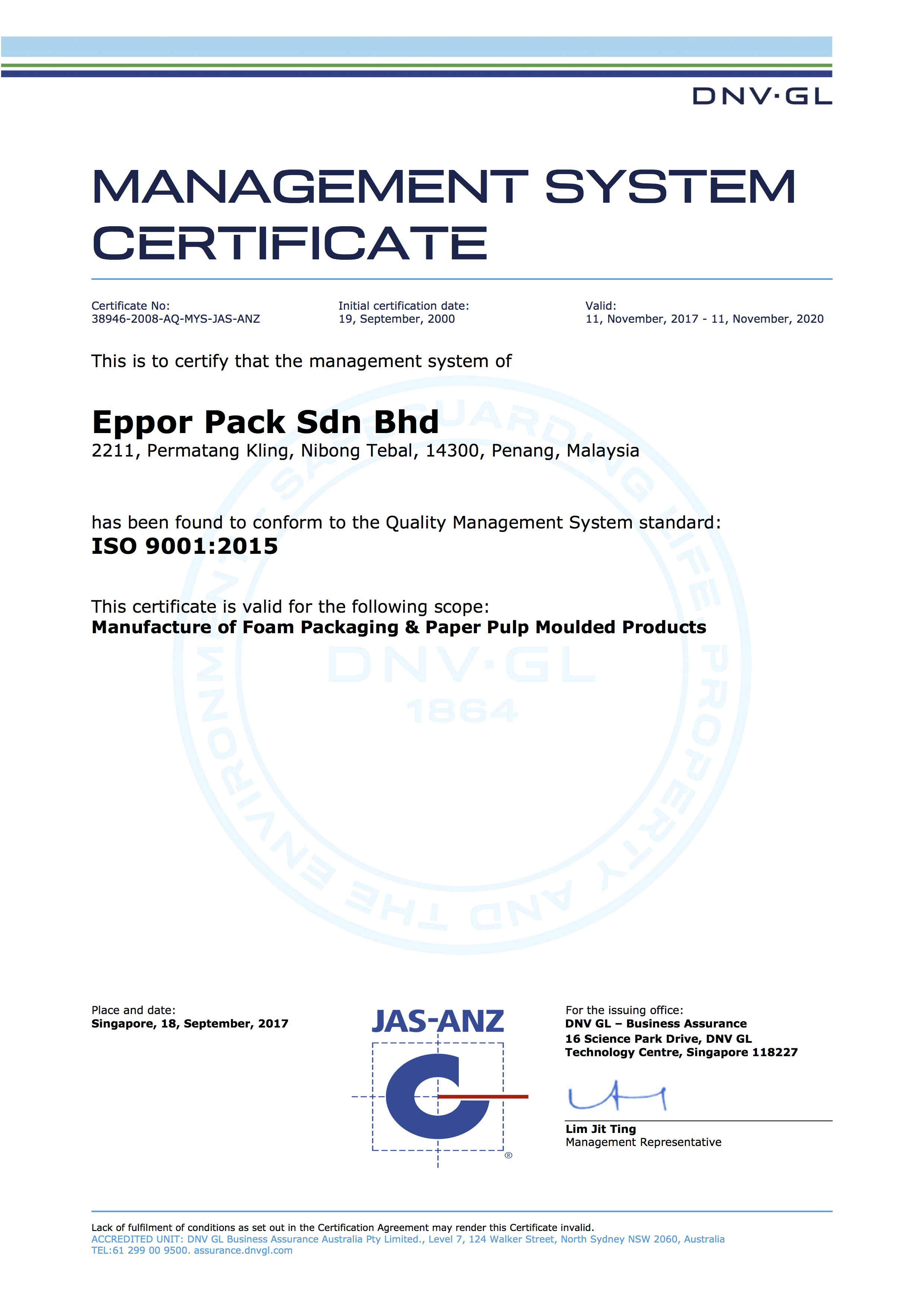 Paper Pulp Foam Packaging Manufacturing Company Eppor Pack Sdn Bhd